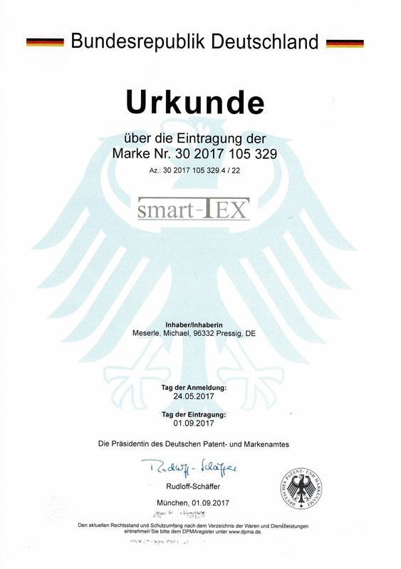 Marke Smarttex Registered